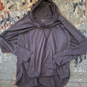 Atheleta Hooded Long Sleeve Top